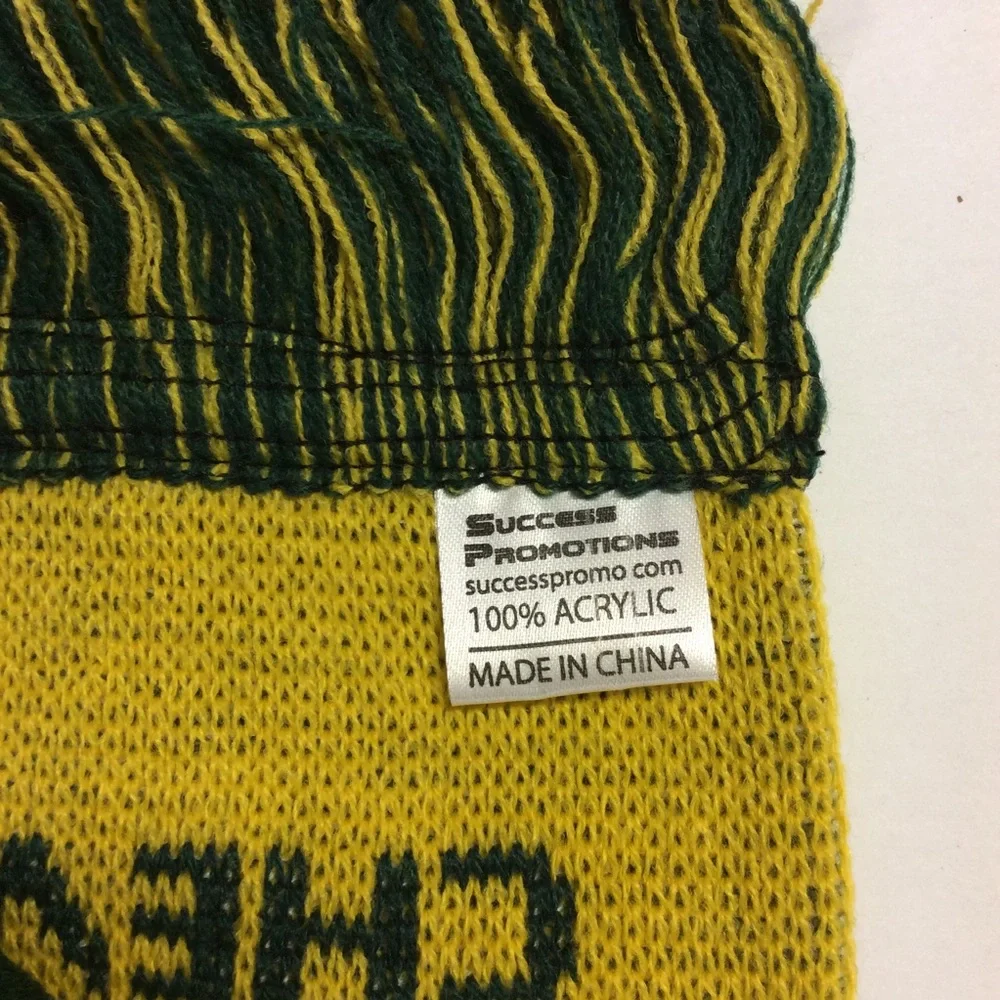 Oakland A’s Green/Yellow Cespedes #52 Unisex Scarf